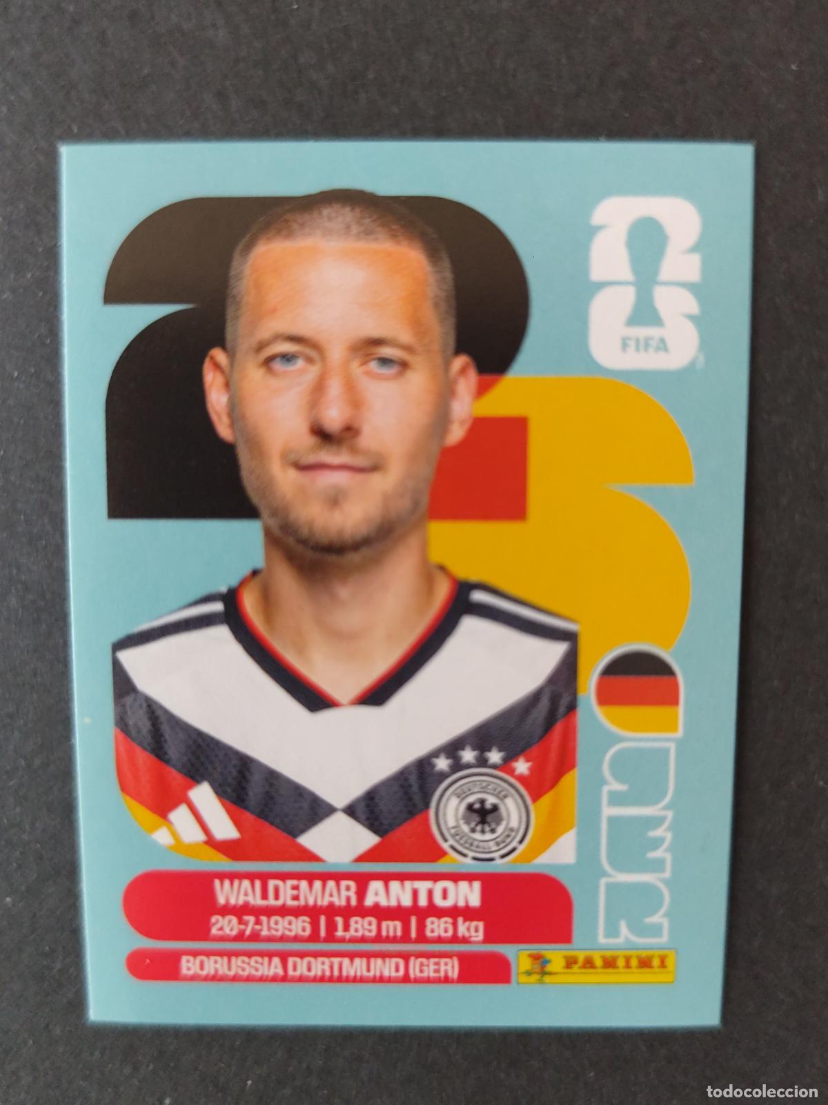 Fu&szlig;ball-Sticker: GER7 WALDEMAR ANTON 7 ALEMANIA MUNDIAL FIFA WORLD CUP 2026 STICKER PANINI SIN PEGAR