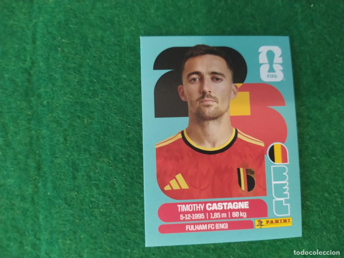 Cartes &agrave; collectionner de Football: OFFICIAL STICKER COLLECTION WORLD CUP MUNDIAL 2026 - BELGICA N&ordm; 4 CASTAGNE