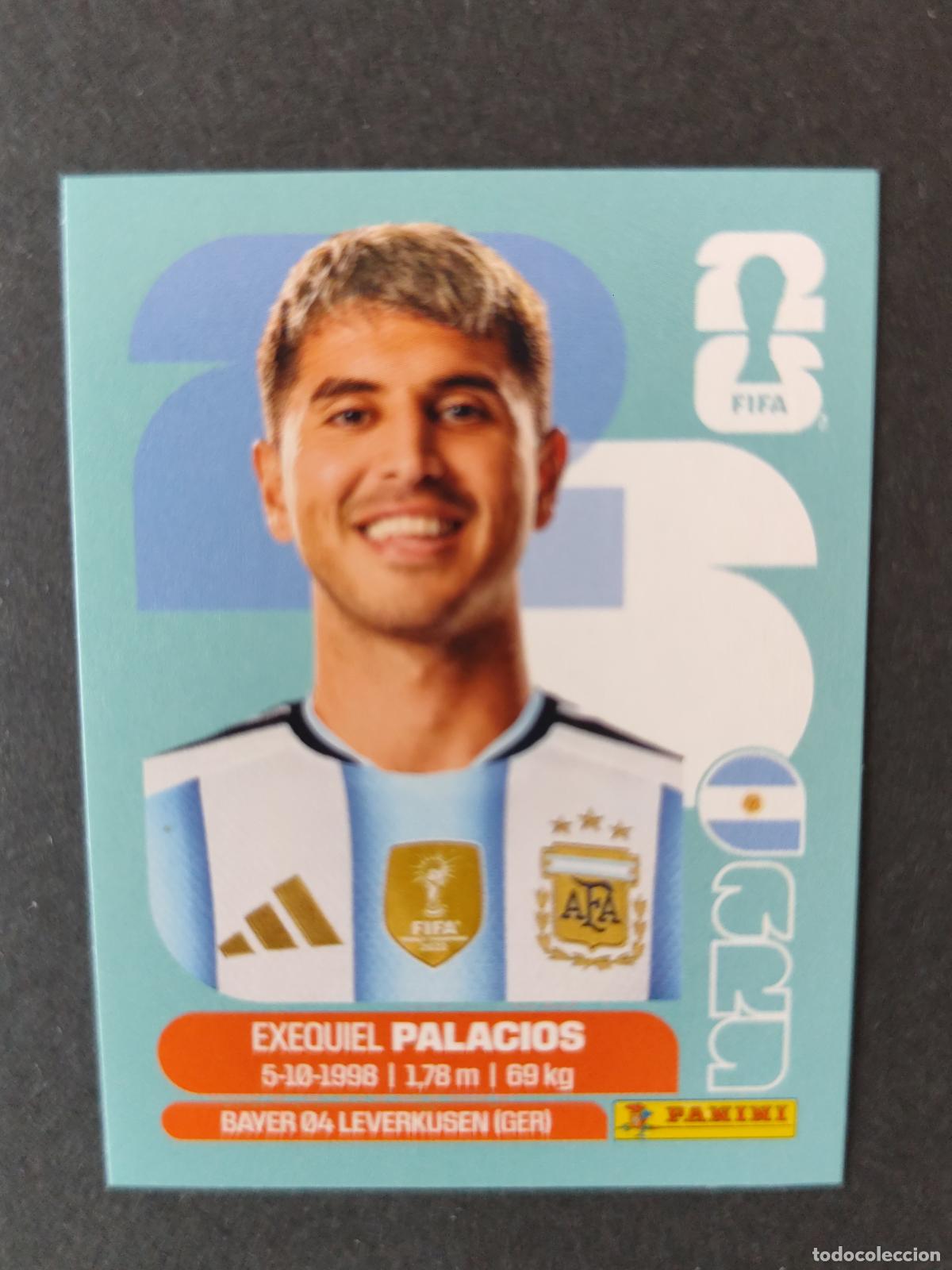 Fu&szlig;ball-Sticker: ARG11 EXEQUIEL PALACIOS 11 ARGENTINA MUNDIAL FIFA WORLD CUP 2026 STICKER PANINI SIN PEGAR