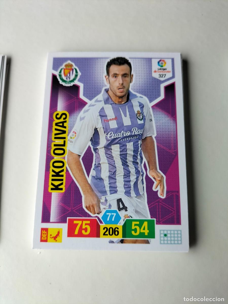 Fu&szlig;ball-Sticker: 1 CROMO FICHA PANINI ADRENALYN TEMPORADA 18-19 2018-2019 REAL VALLADOLID 327 KIKO OLIVAS