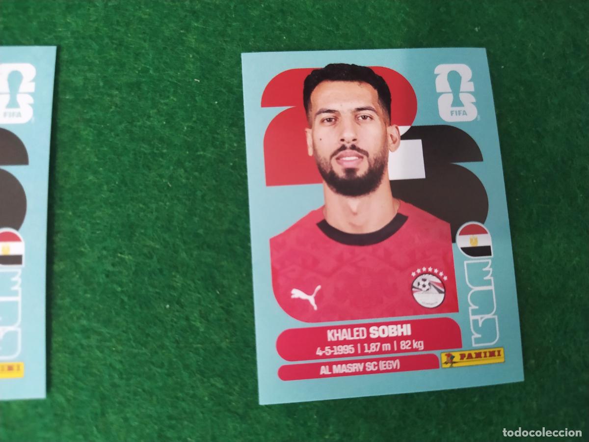 Fu&szlig;ball-Sticker: OFFICIAL STICKER COLLECTION WORLD CUP MUNDIAL 2026 - EGIPTO N&ordm; 6 SOBNI