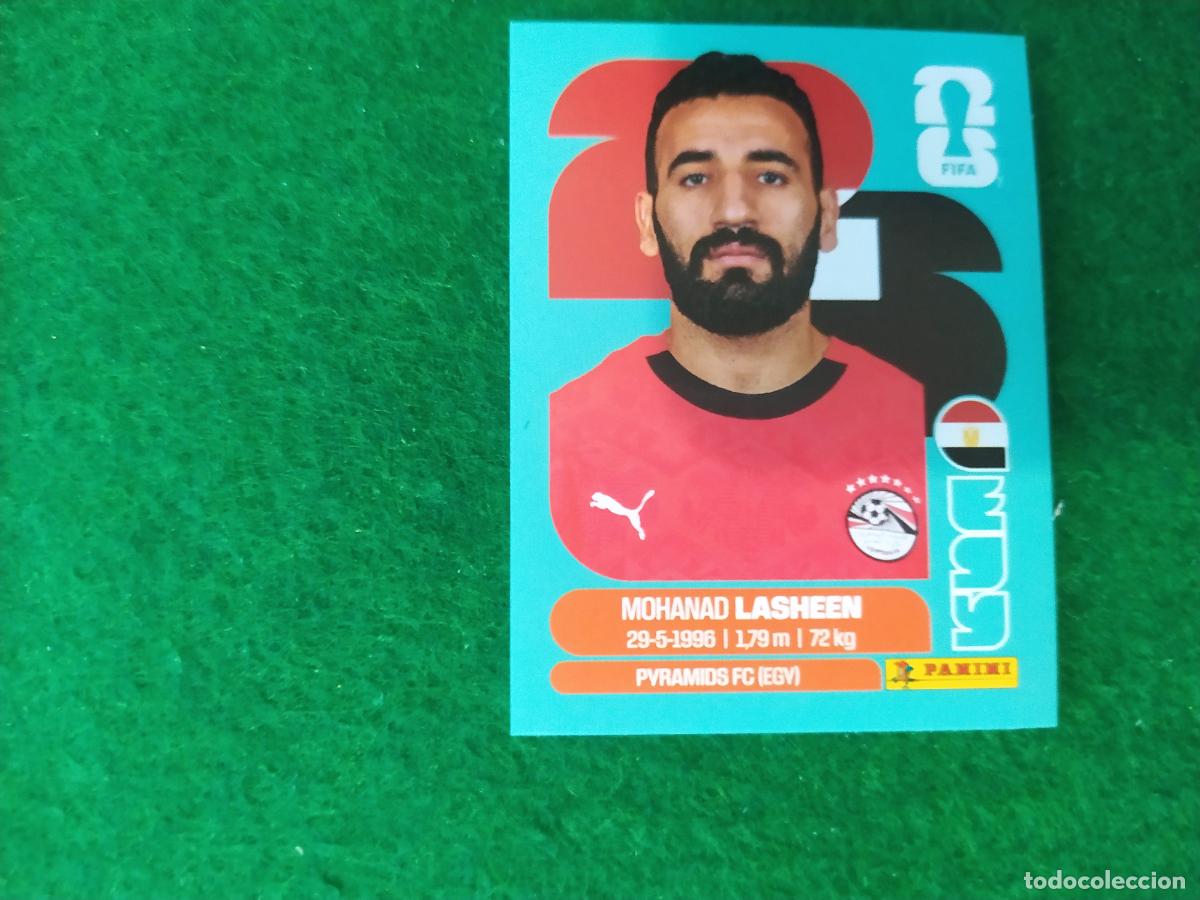 Fu&szlig;ball-Sticker: OFFICIAL STICKER COLLECTION WORLD CUP MUNDIAL 2026 - EGIPTO N&ordm; 14 LASHEEN