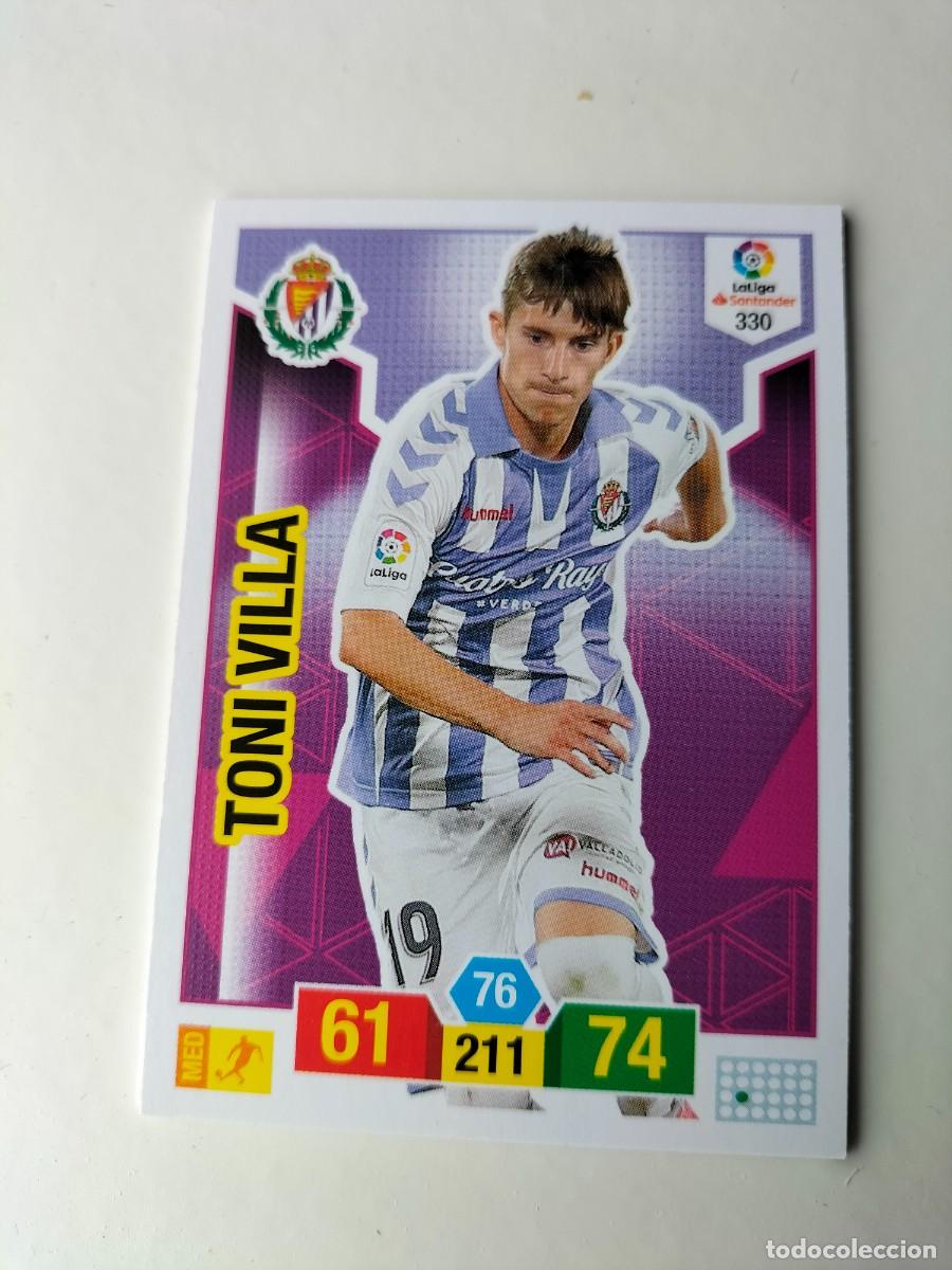 Fu&szlig;ball-Sticker: 1 CROMO FICHA PANINI ADRENALYN TEMPORADA 18-19 2018-2019 REAL VALLADOLID 330 TONI VILLA