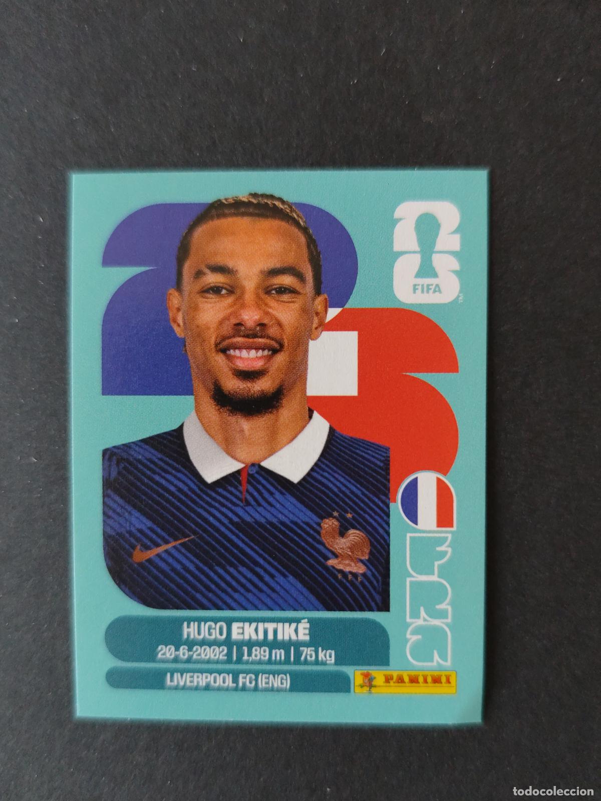 Fu&szlig;ball-Sticker: FRA19 HUGO EKITIKE 19 FRANCIA MUNDIAL FIFA WORLD CUP 2026 STICKER PANINI SIN PEGAR