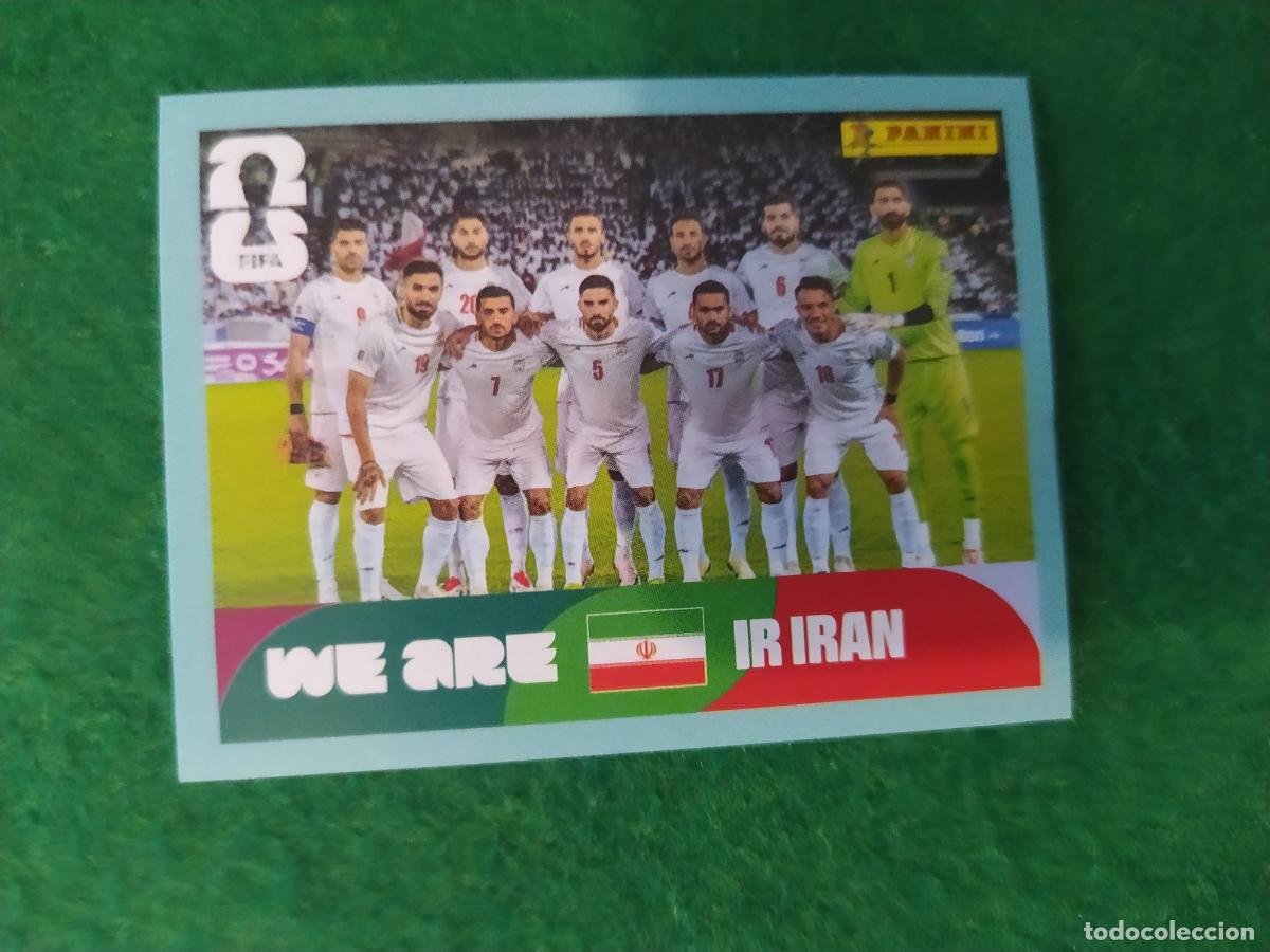 Football Stickers: OFFICIAL STICKER COLLECTION WORLD CUP MUNDIAL 2026 - IRAN N&ordm; 13 ONCE INICIAL