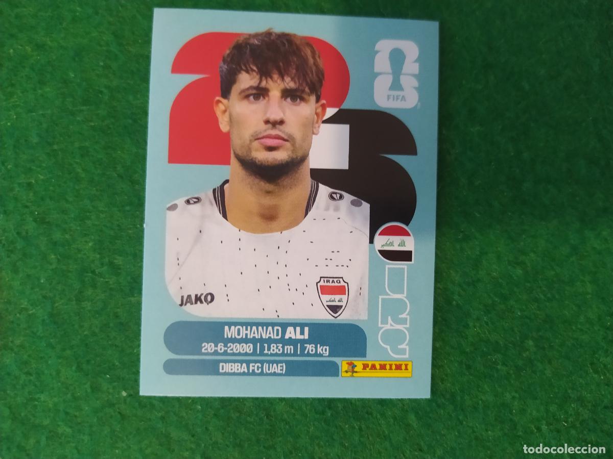 Cromos de F&uacute;tbol: OFFICIAL STICKER COLLECTION WORLD CUP MUNDIAL 2026 - IRAQ N&ordm; 20 ALI