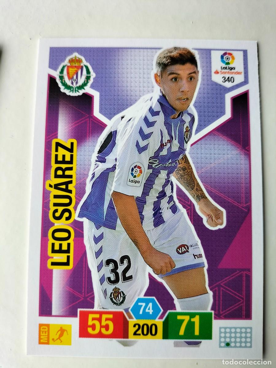Cartes &agrave; collectionner de Football: 1 CROMO FICHA PANINI ADRENALYN TEMPORADA 18-19 2018-2019 REAL VALLADOLID 340 LEO SUAREZ
