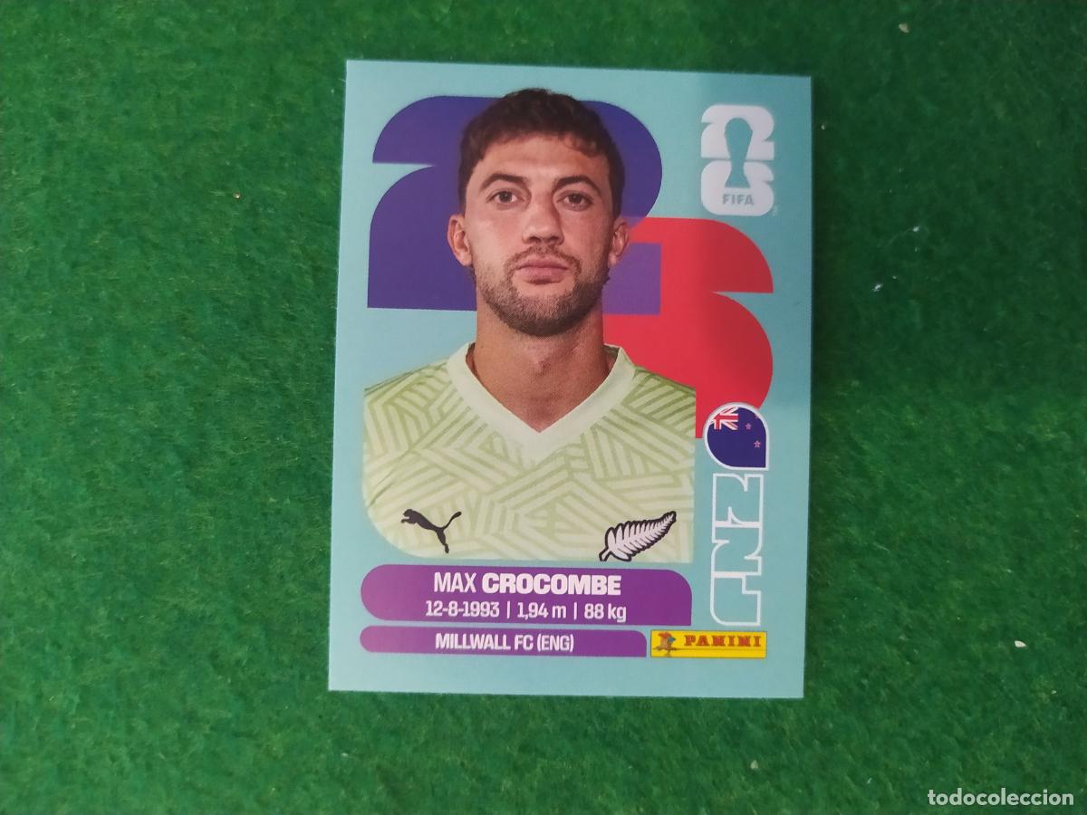 Cartes &agrave; collectionner de Football: OFFICIAL STICKER COLLECTION WORLD CUP MUNDIAL 2026 - NUEVA ZELANDA N&ordm; 2 CROCOMBE