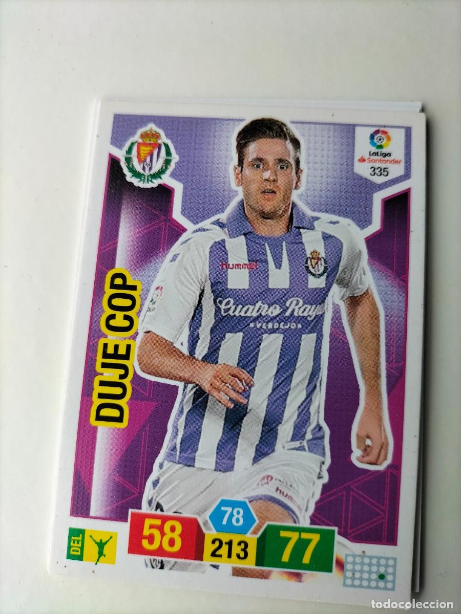Cartes &agrave; collectionner de Football: 1 CROMO FICHA PANINI ADRENALYN TEMPORADA 18-19 2018-2019 REAL VALLADOLID 335 DUJE COP