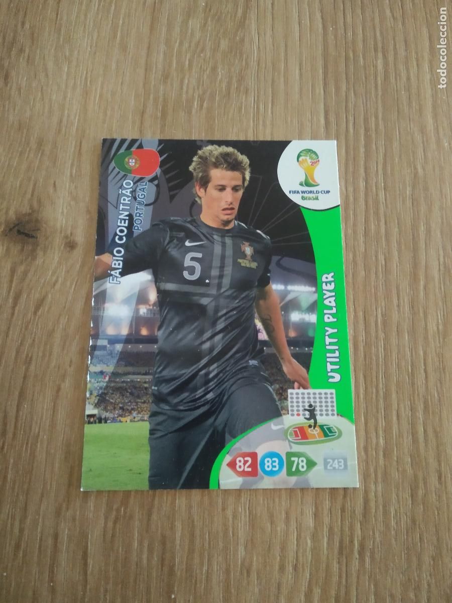 Cartes &agrave; collectionner de Football: COENTRAO PORTUGAL CROMO FUTBOL PANINI ADRENALYN 2014 WORLD CUP COPA DEL MUNDO