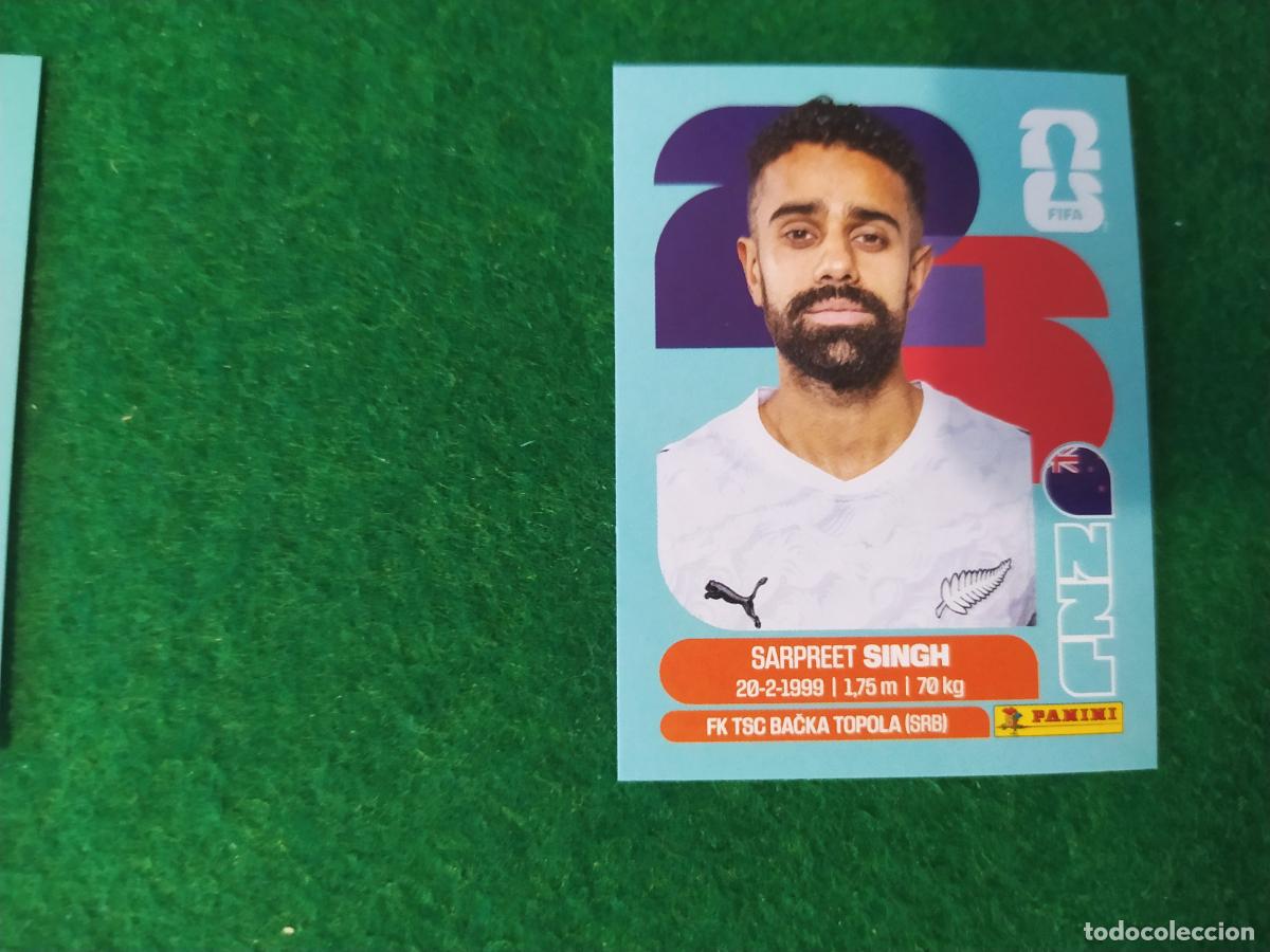 Cartes &agrave; collectionner de Football: OFFICIAL STICKER COLLECTION WORLD CUP MUNDIAL 2026 - NUEVA ZELANDA N&ordm; 11 SINGH