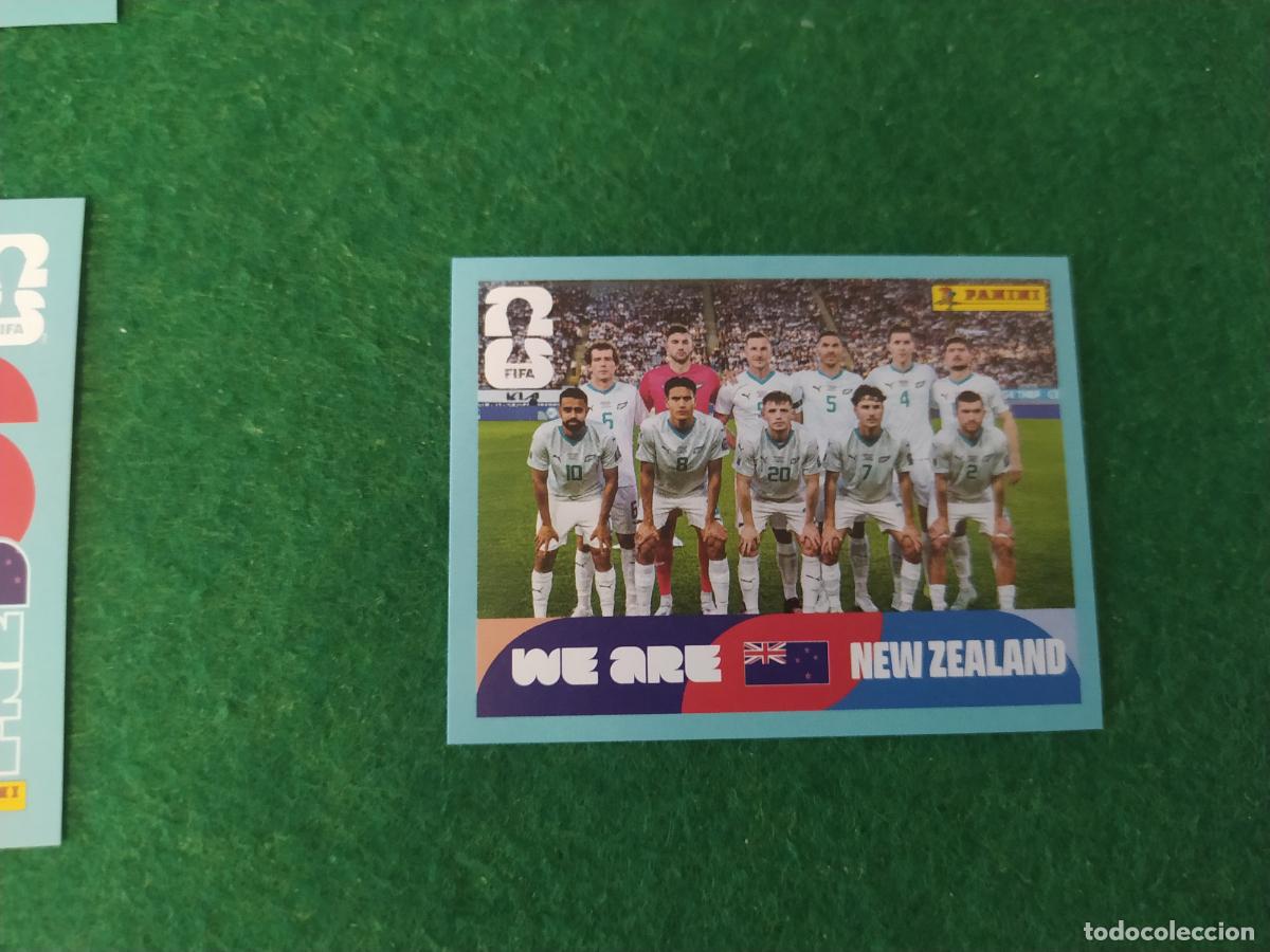 Football Stickers: OFFICIAL STICKER COLLECTION WORLD CUP MUNDIAL 2026 - NUEVA ZELANDA N&ordm; 13 ONCE INICIAL