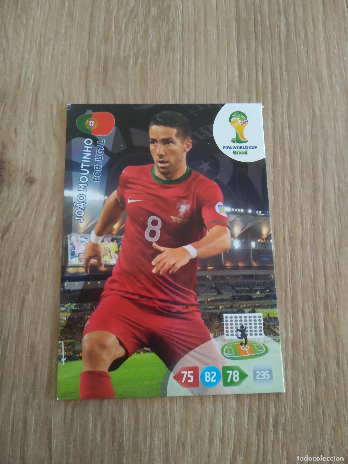 Figurine di Calcio: JOAO MOUTINHO PORTUGAL CROMO FUTBOL PANINI ADRENALYN 2014 WORLD CUP COPA DEL MUNDO