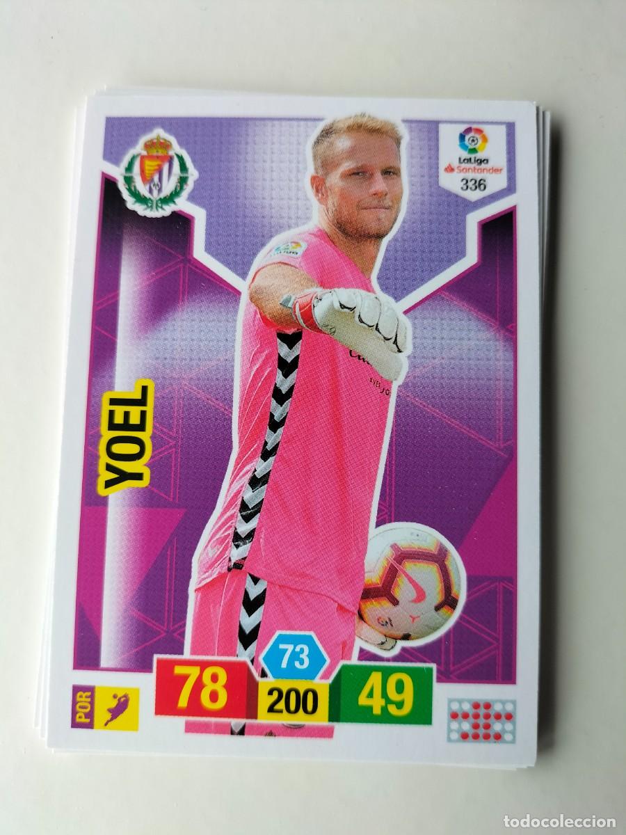 Figurine di Calcio: 1 CROMO FICHA PANINI ADRENALYN TEMPORADA 18-19 2018-2019 REAL VALLADOLID 336 YOEL