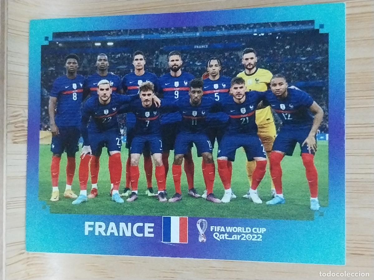 Figurine di Calcio: FRANCIA FRANCE FRA 1 BRILLANTE QATAR 2022 CROMO SIN PEGAR NUNCA ORIGINAL