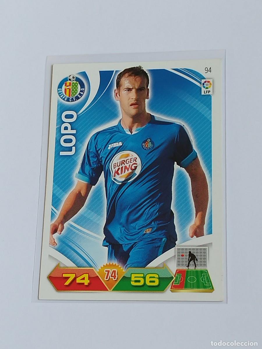 Figurine di Calcio: LOPO #94 GETAFE CF - ADRENALYN XL LA LIGA BBVA 2011 2012 - PANINI 11 12 CROMO FUTBOL