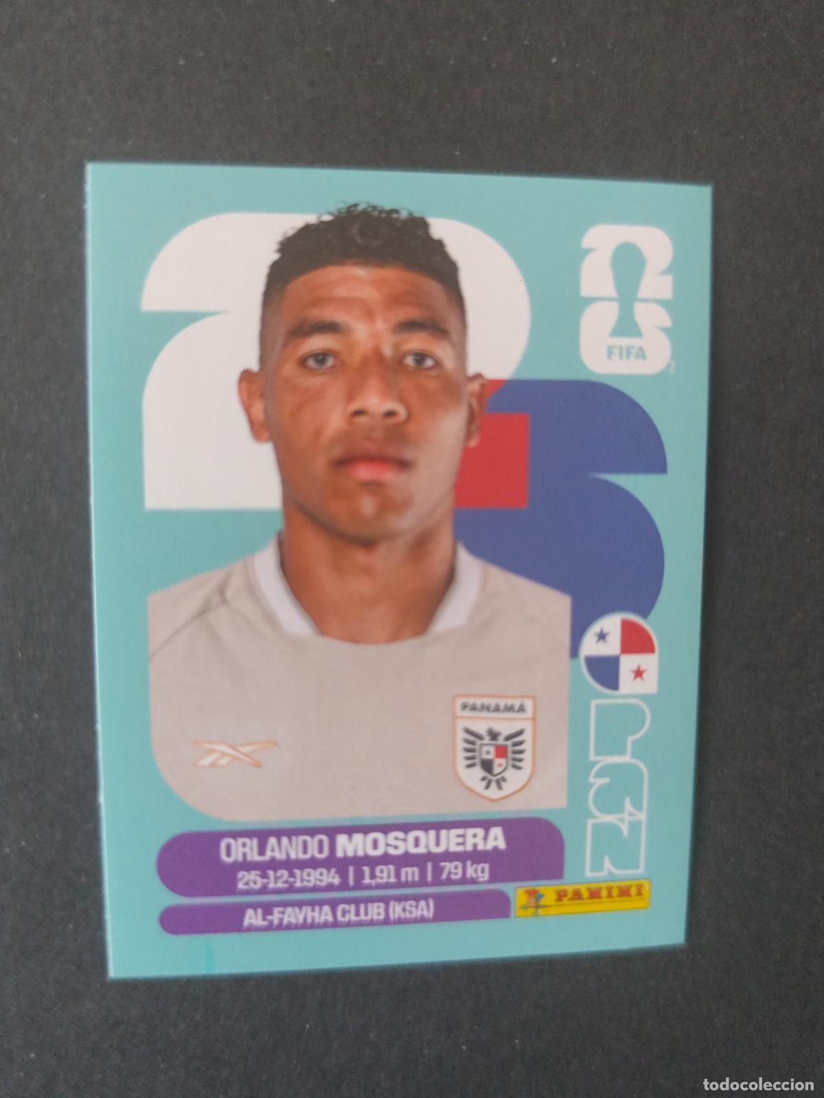 Figurine di Calcio: PAN2 ORLANDO MOSQUERA 2 PANAM&Aacute; MUNDIAL FIFA WORLD CUP 2026 STICKER PANINI SIN PEGAR