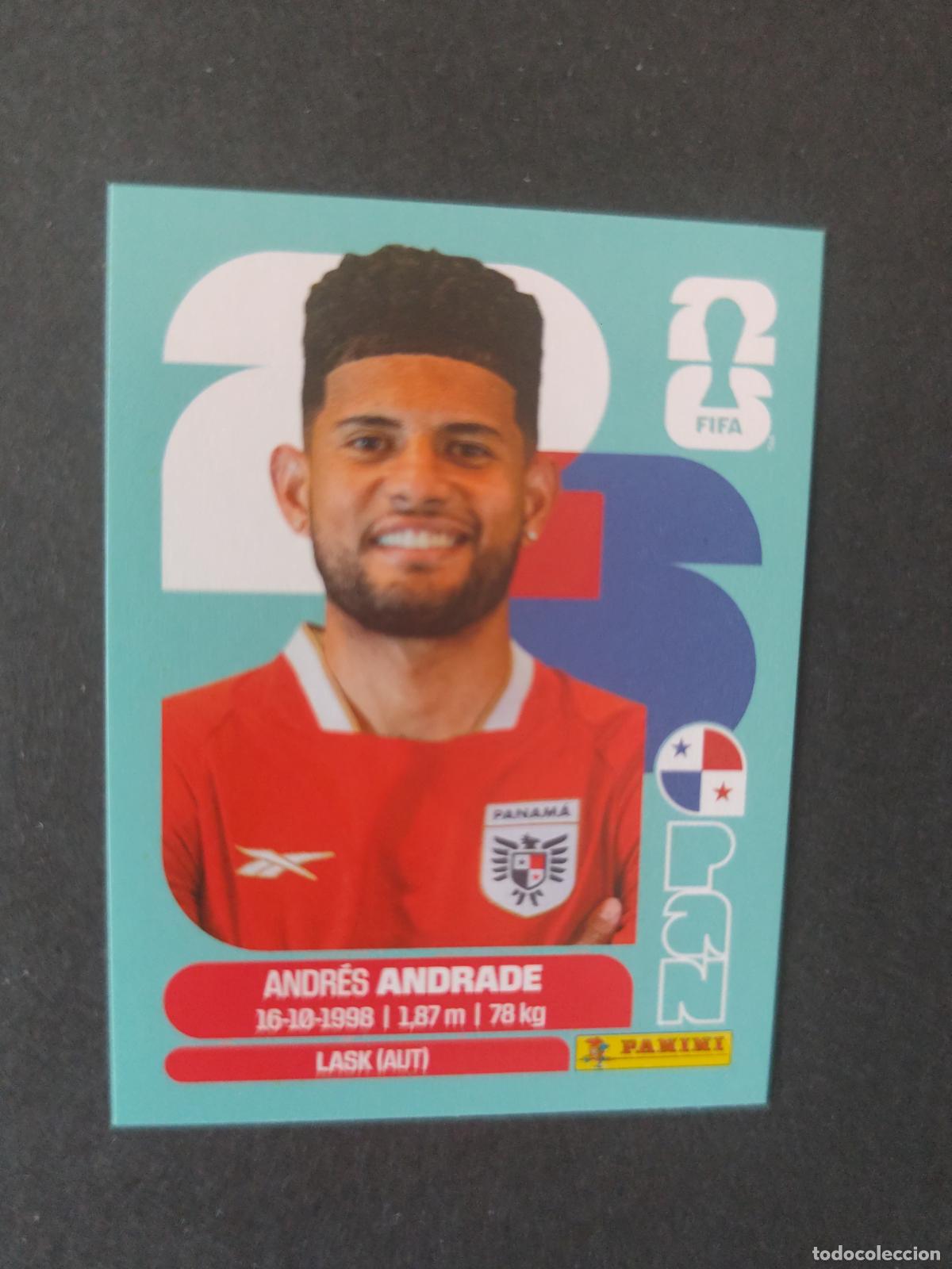 Figurine di Calcio: PAN5 ANDR&Eacute;S ANDRADE 5 PANAM&Aacute; MUNDIAL FIFA WORLD CUP 2026 STICKER PANINI SIN PEGAR