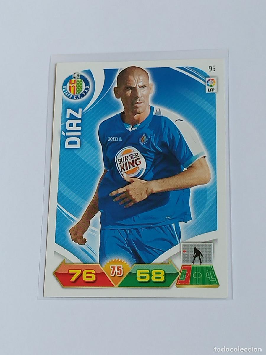 Fu&szlig;ball-Sticker: D&Iacute;AZ #95 GETAFE CF - ADRENALYN XL LA LIGA BBVA 2011 2012 - PANINI 11 12 CROMO FUTBOL