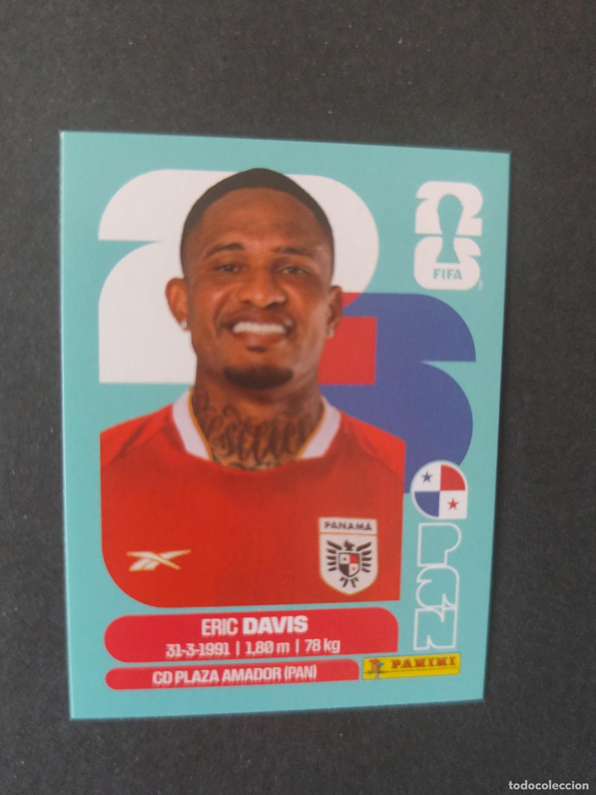 Cromos de Futebol: PAN7 ERIC DAVIS 7 PANAM&Aacute; MUNDIAL FIFA WORLD CUP 2026 STICKER PANINI SIN PEGAR