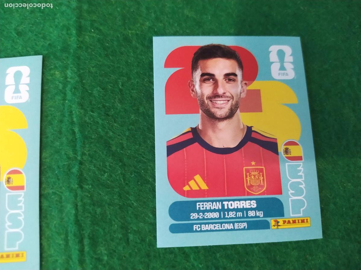 Cromos de Futebol: OFFICIAL STICKER COLLECTION WORLD CUP MUNDIAL 2026 - ESPA&Ntilde;A N&ordm; 18 FERRAN TORRES