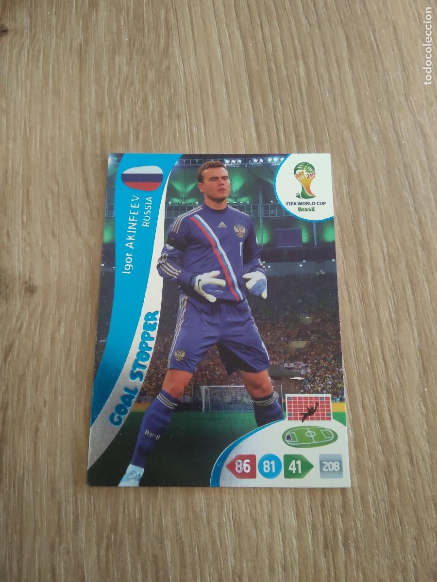 Cromos de Futebol: AKINFEEV RUSIA CROMO FUTBOL PANINI ADRENALYN 2014 WORLD CUP COPA DEL MUNDO
