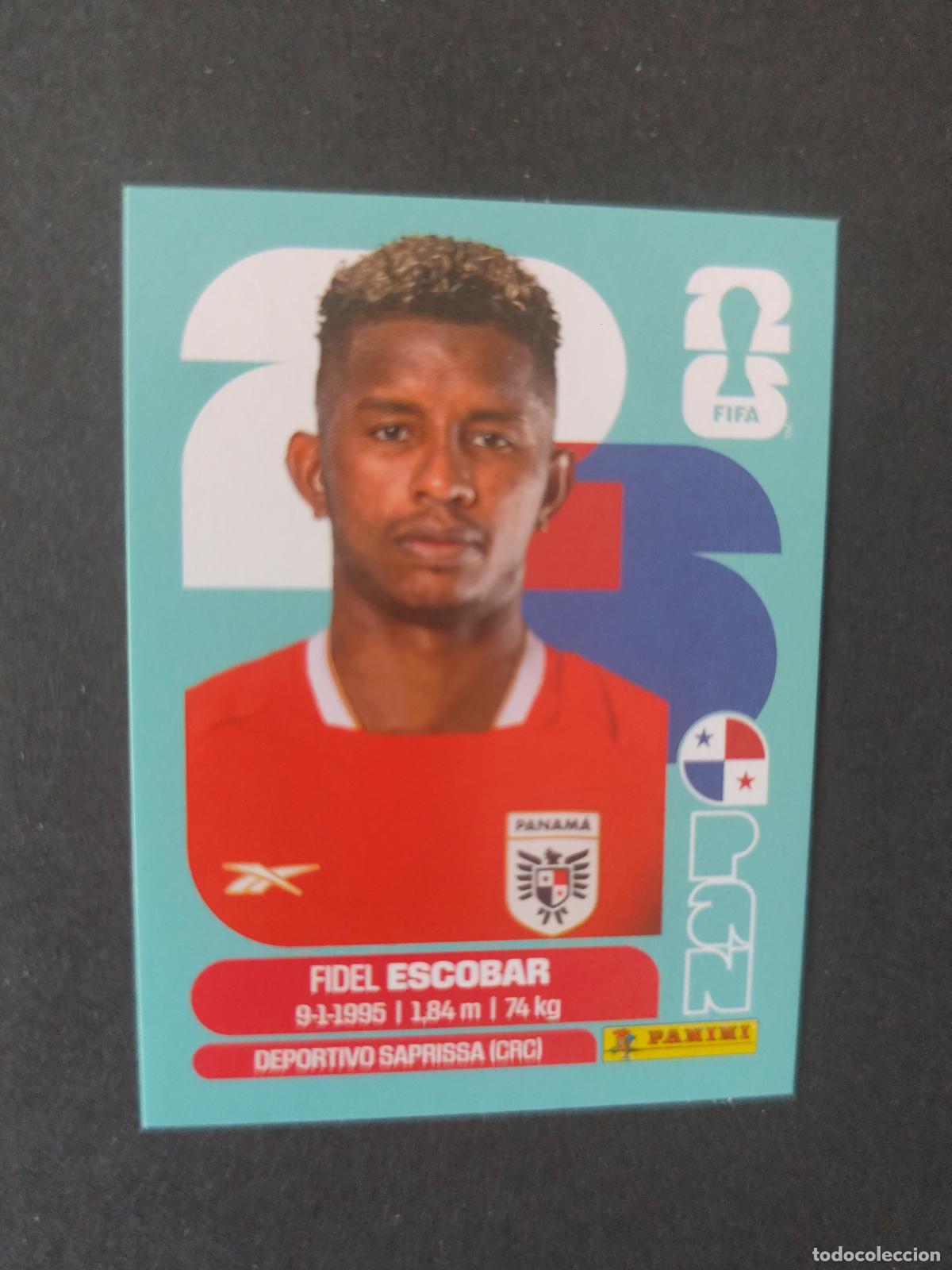 Cromos de Futebol: PAN4 FIDEL ESCOBAR 4 PANAM&Aacute; MUNDIAL FIFA WORLD CUP 2026 STICKER PANINI SIN PEGAR