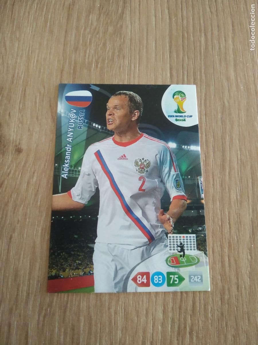 Cromos de Futebol: ANYUKOV RUSIA CROMO FUTBOL PANINI ADRENALYN 2014 WORLD CUP COPA DEL MUNDO