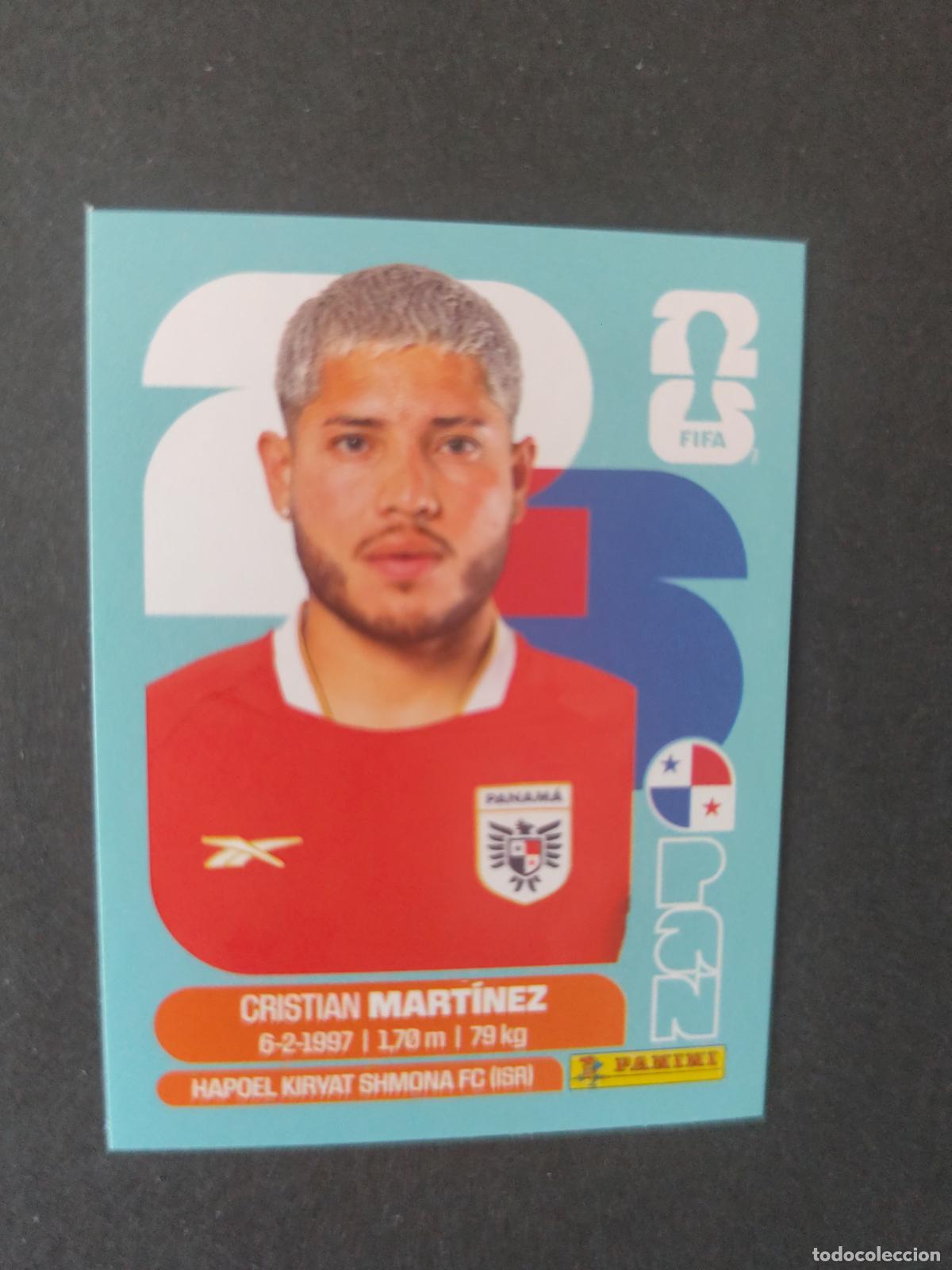 Cromos de Futebol: PAN10 CRISTIAN MART&Iacute;NEZ 10 PANAM&Aacute; MUNDIAL FIFA WORLD CUP 2026 STICKER PANINI SIN PEGAR