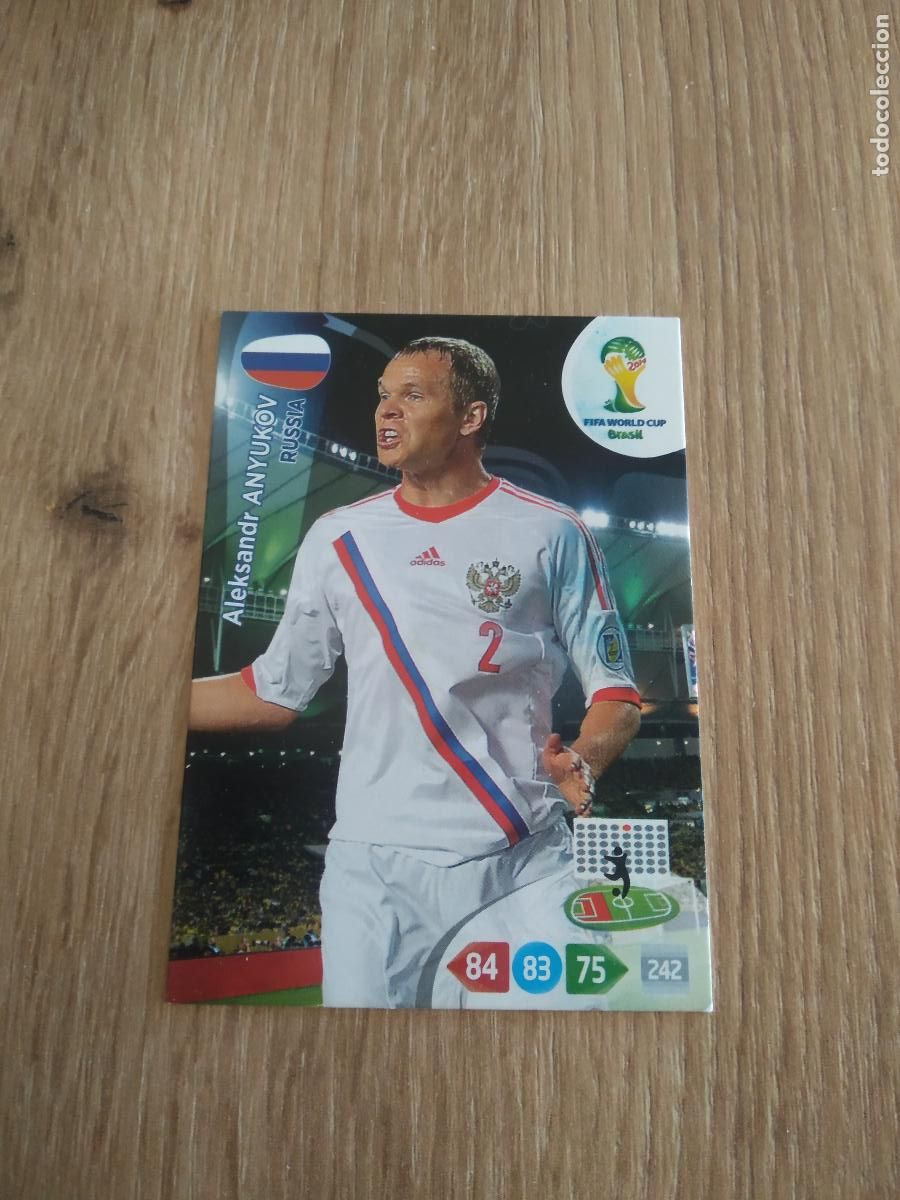 Cromos de Futebol: ANYUKOV RUSIA CROMO FUTBOL PANINI ADRENALYN 2014 WORLD CUP COPA DEL MUNDO