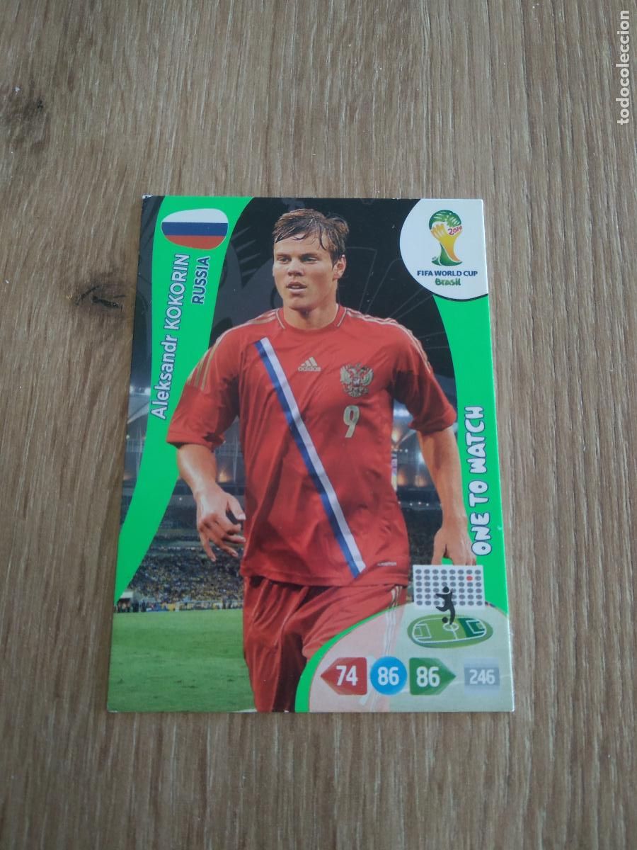 Cromos de Futebol: KOKORIN RUSIA CROMO FUTBOL PANINI ADRENALYN 2014 WORLD CUP COPA DEL MUNDO