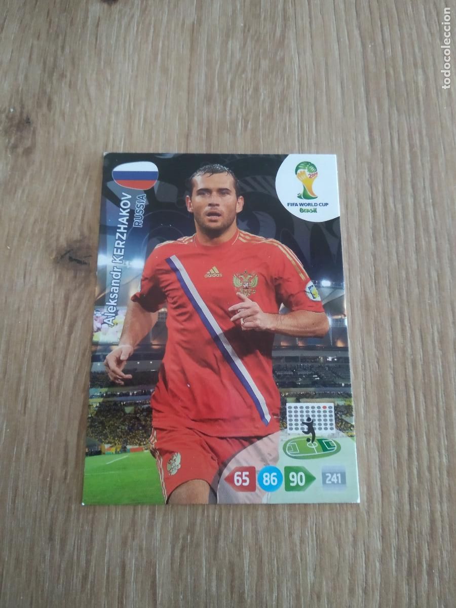Cromos de F&uacute;tbol: KERZHAKOV RUSIA CROMO FUTBOL PANINI ADRENALYN 2014 WORLD CUP COPA DEL MUNDO