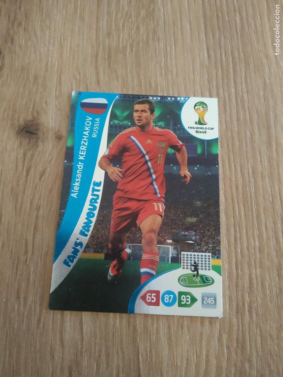 Cromos de F&uacute;tbol: KERZHAKOV RUSIA CROMO FUTBOL PANINI ADRENALYN 2014 WORLD CUP COPA DEL MUNDO