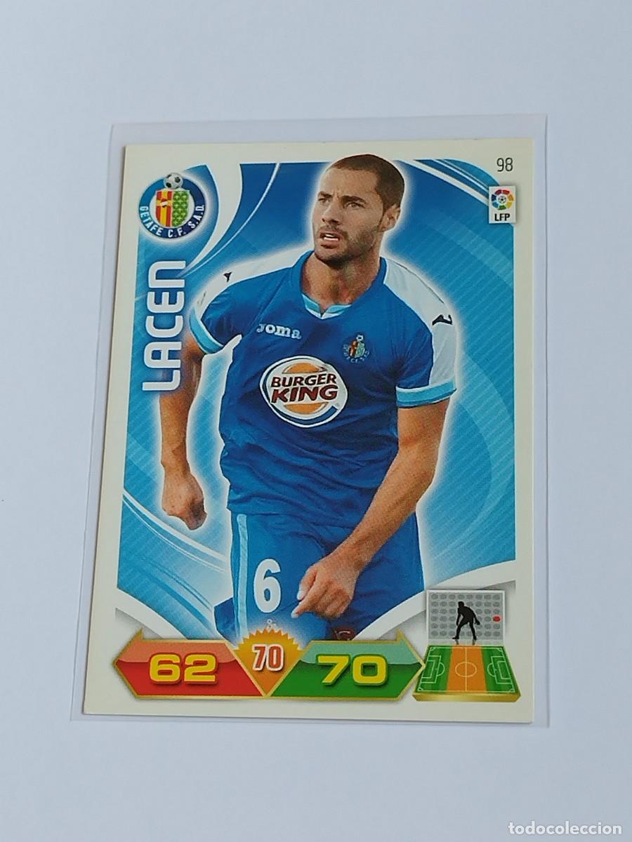 Football Stickers: LACEN #98 GETAFE CF - ADRENALYN XL LA LIGA BBVA 2011 2012 - PANINI 11 12 CROMO FUTBOL