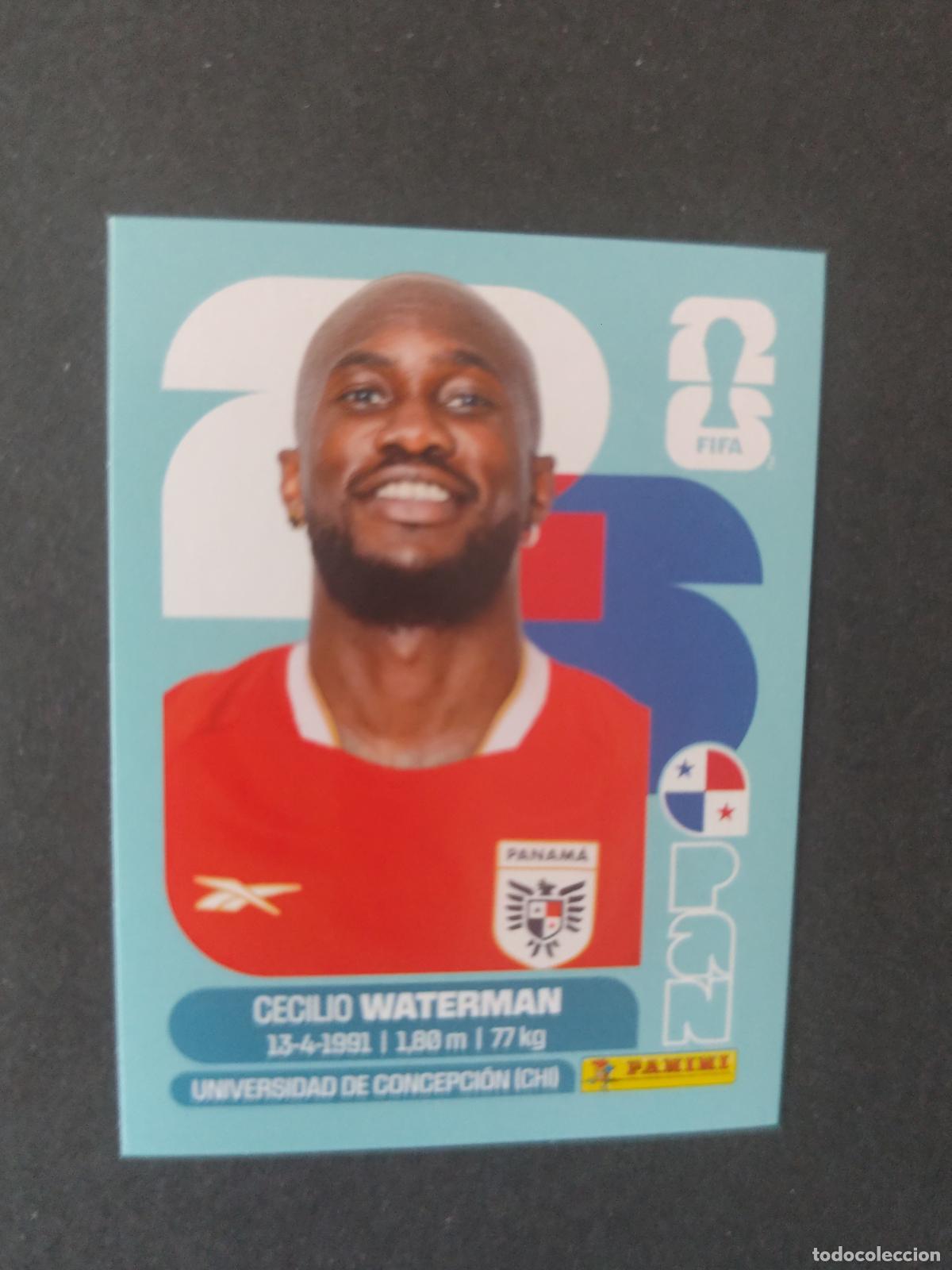 Football Stickers: PAN18 CECILIO WATERMAN 18 PANAM&Aacute; MUNDIAL FIFA WORLD CUP 2026 STICKER PANINI SIN PEGAR