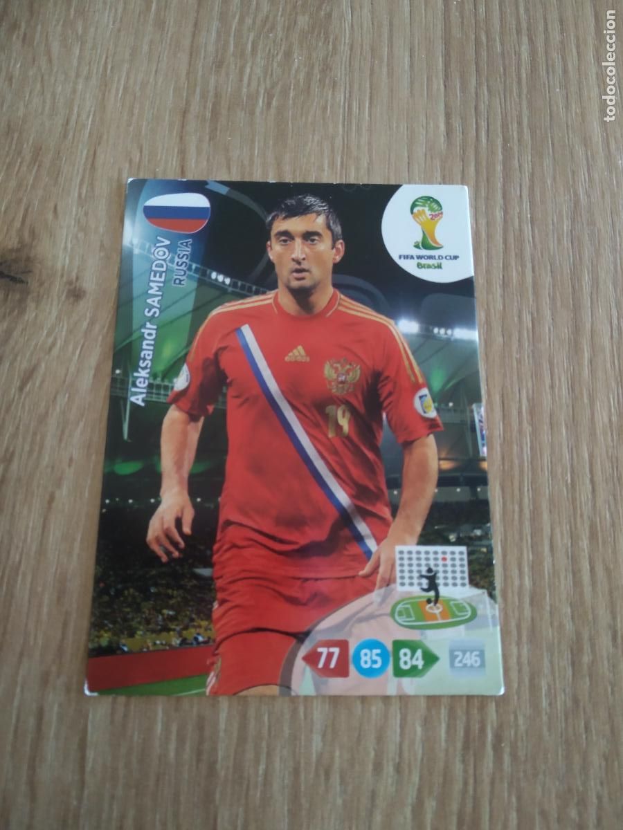 Football Stickers: SAMEDOV RUSIA CROMO FUTBOL PANINI ADRENALYN 2014 WORLD CUP COPA DEL MUNDO