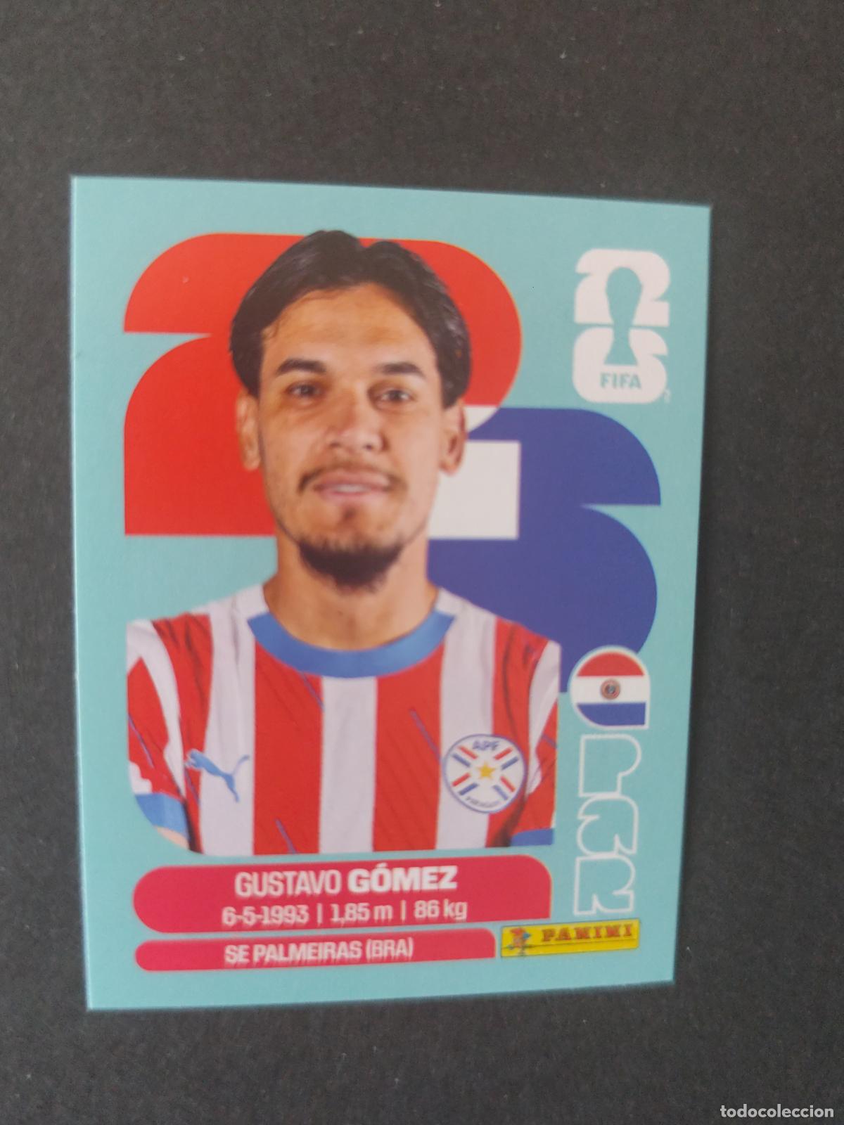 Cromos de F&uacute;tbol: PAR4 GUSTAVO G&Oacute;MEZ 4 PARAGUAY MUNDIAL FIFA WORLD CUP 2026 STICKER PANINI SIN PEGAR