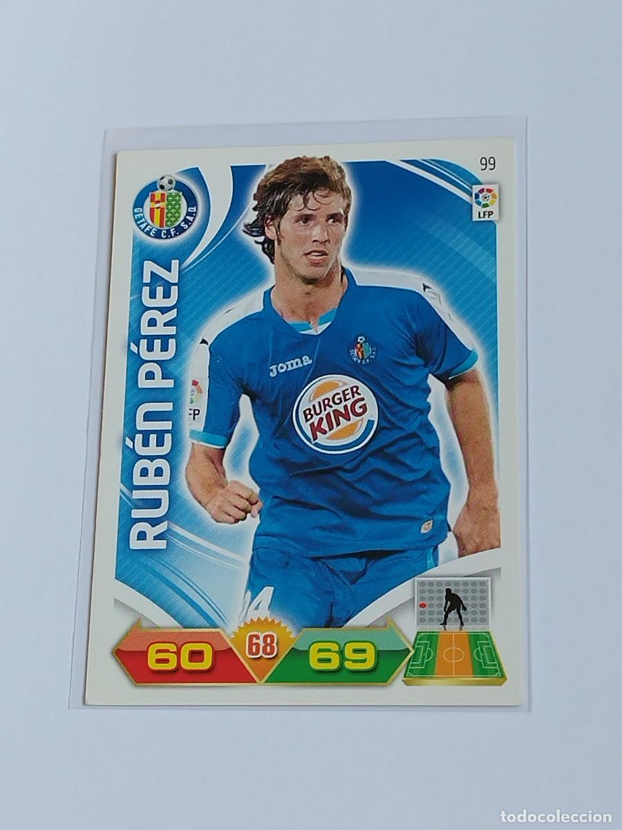Cromos de F&uacute;tbol: RUB&Eacute;N P&Eacute;REZ #99 GETAFE CF - ADRENALYN XL LA LIGA BBVA 2011 2012 - PANINI 11 12 CROMO FUTBOL