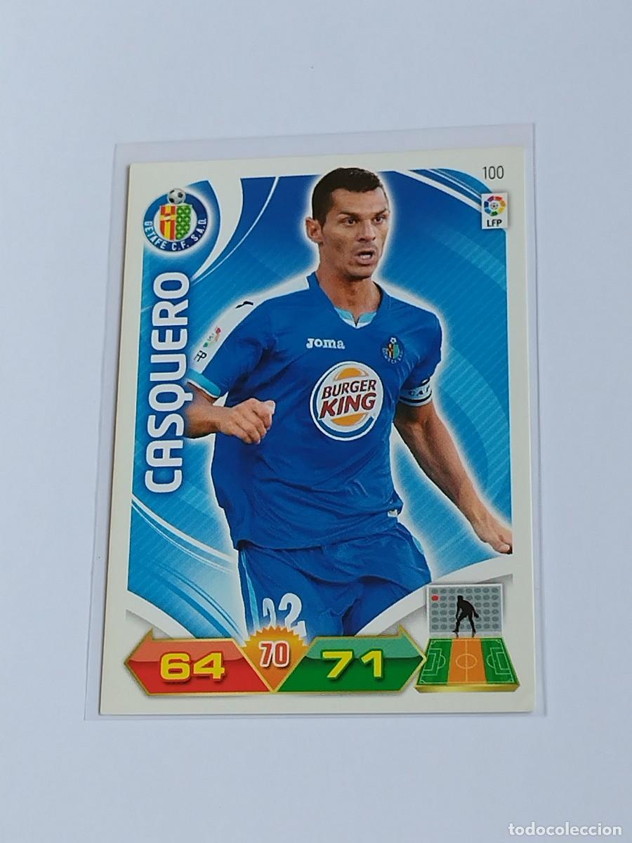 Cromos de F&uacute;tbol: CASQUERO #100 GETAFE CF - ADRENALYN XL LA LIGA BBVA 2011 2012 - PANINI 11 12 CROMO FUTBOL