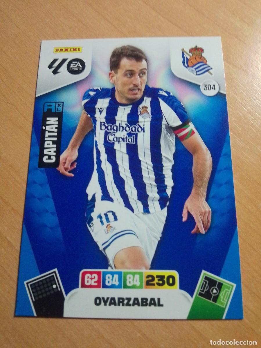 Cromos de F&uacute;tbol: 304 OYARZABAL DE LA REAL SOCIEDAD 25 26 ADRENALYN XL 2025 2026 NUEVO