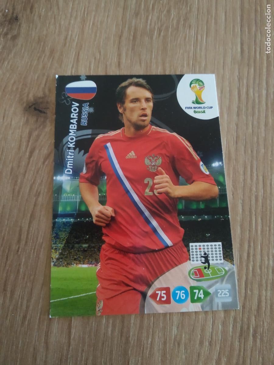Cromos de Futebol: KOMBAROV RUSIA CROMO FUTBOL PANINI ADRENALYN 2014 WORLD CUP COPA DEL MUNDO