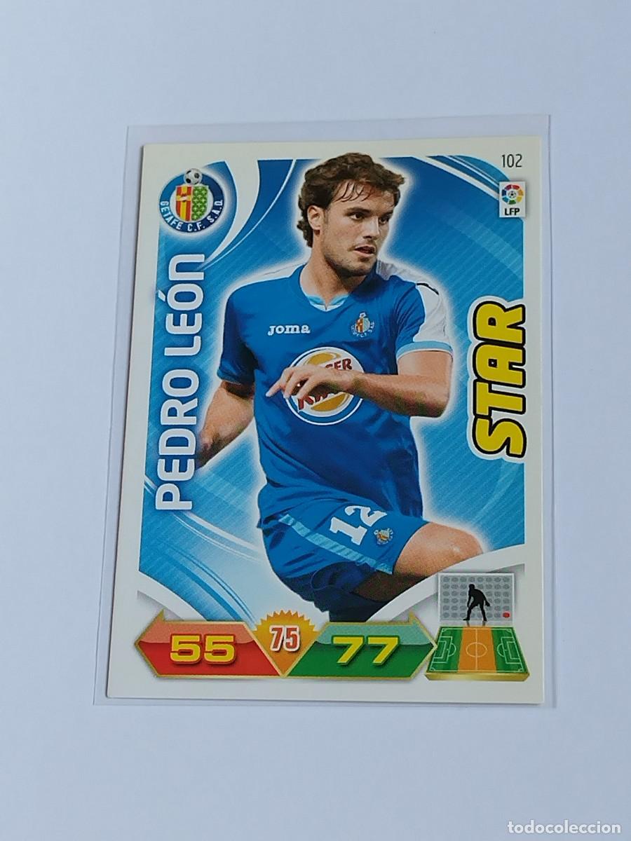 Cromos de Futebol: PEDRO LE&Oacute;N STAR #102 GETAFE CF - ADRENALYN XL LA LIGA BBVA 2011 2012 - PANINI 11 12 CROMO FUTBOL