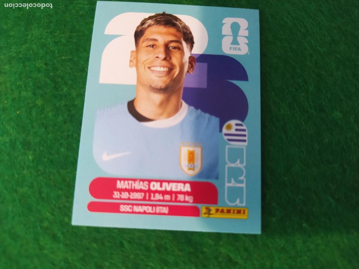 Cromos de Futebol: OFFICIAL STICKER COLLECTION WORLD CUP MUNDIAL 2026 - URUGUAY N&ordm; 7 OLIVERA