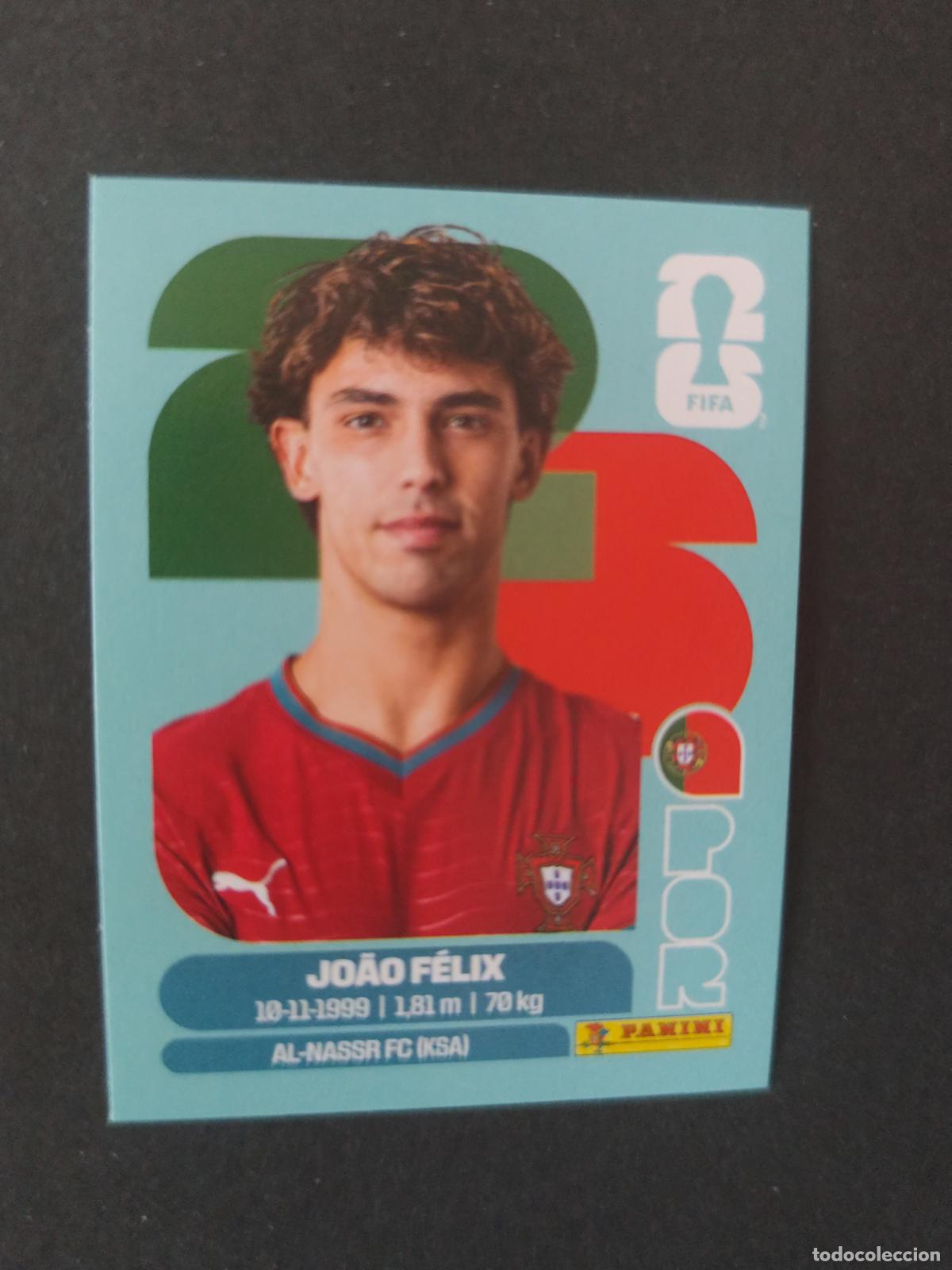 Fu&szlig;ball-Sticker: POR17 JO&Atilde;O F&Eacute;LIX 17 PORTUGAL MUNDIAL FIFA WORLD CUP 2026 STICKER PANINI SIN PEGAR
