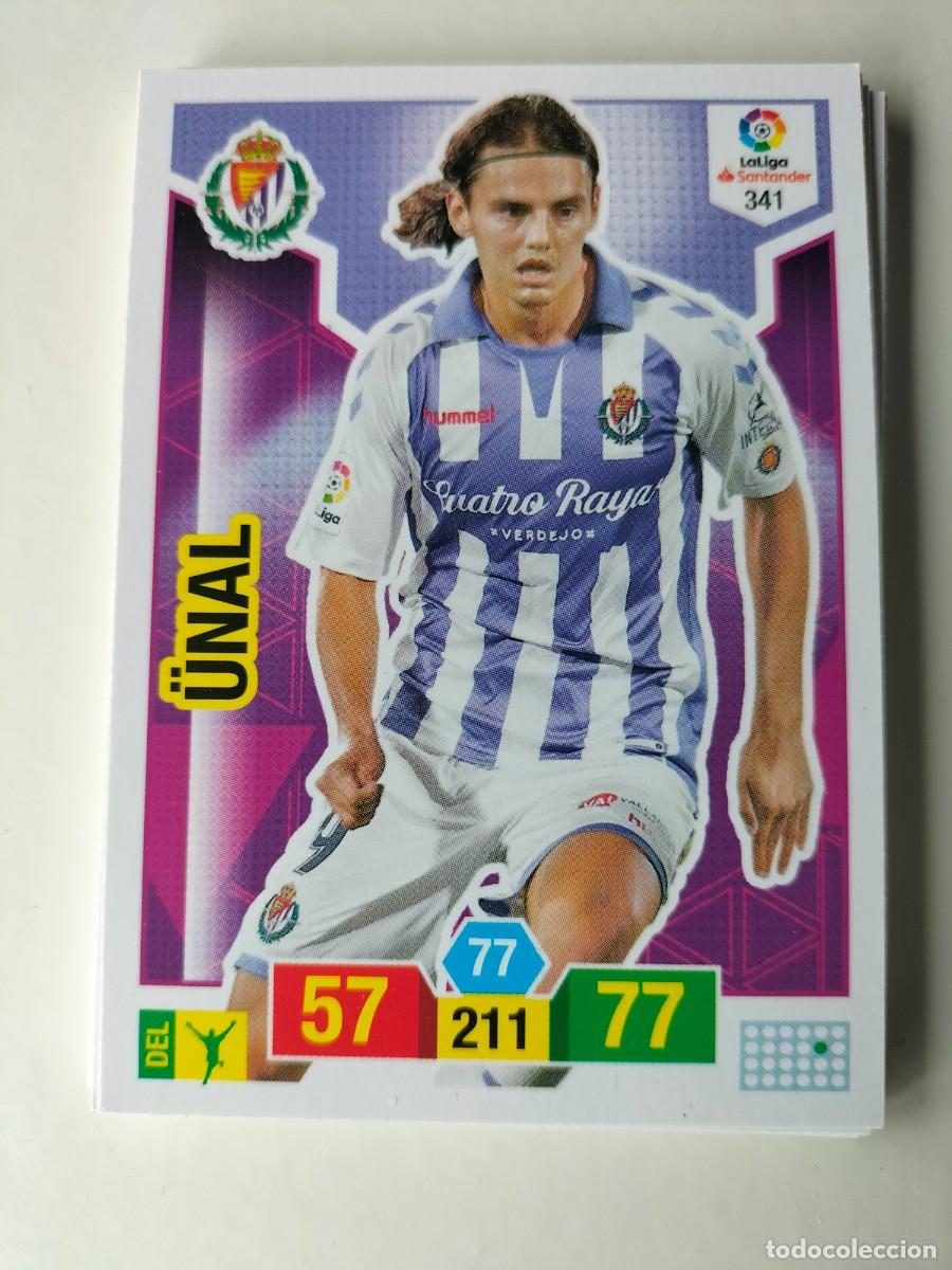 Cromos de Futebol: 1 CROMO FICHA PANINI ADRENALYN TEMPORADA 18-19 2018-2019 REAL VALLADOLID 341 UNAL