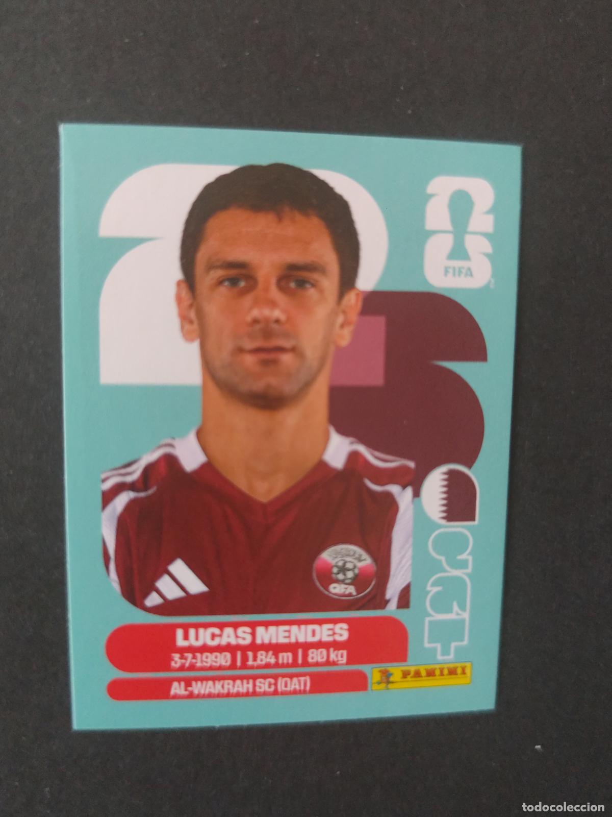 Cromos de Futebol: QAT4 LUCAS MENDES 4 QATAR CATAR MUNDIAL FIFA WORLD CUP 2026 STICKER PANINI SIN PEGAR