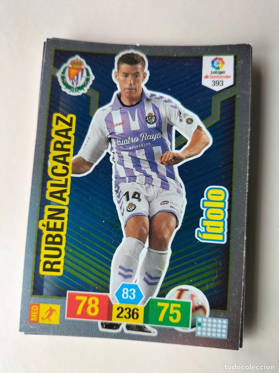Cromos de Futebol: 1 CROMO FICHA PANINI ADRENALYN TEMPORADA 18-19 2018-2019 REAL VALLADOLID 393 RUBEN ALCARAZ ( IDOLO