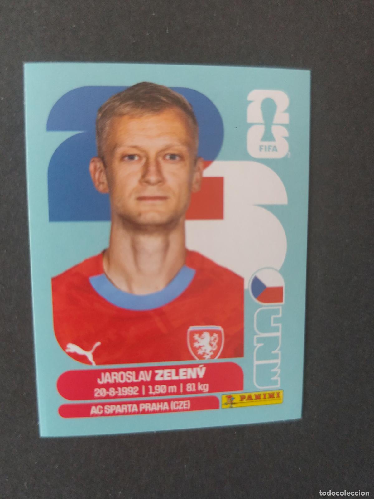 Cartes &agrave; collectionner de Football: CZE6 JAROSLAV ZELEN&Yacute; 6 REP&Uacute;BLICA CHECA CHEQUIA MUNDIAL FIFA WORLD CUP 2026 STICKER PANINI SIN PEGAR