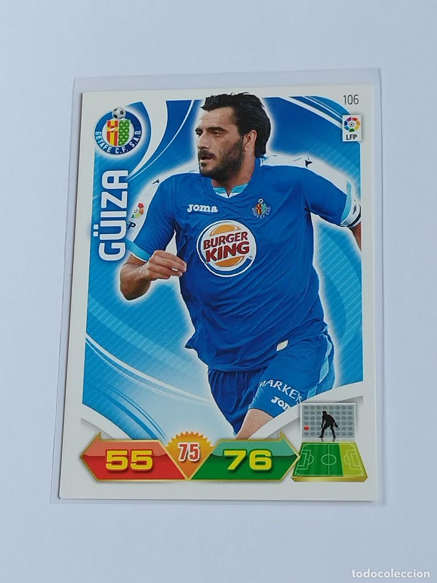 Cartes &agrave; collectionner de Football: GUIZA #106 GETAFE CF - ADRENALYN XL LA LIGA BBVA 2011 2012 - PANINI 11 12 CROMO FUTBOL