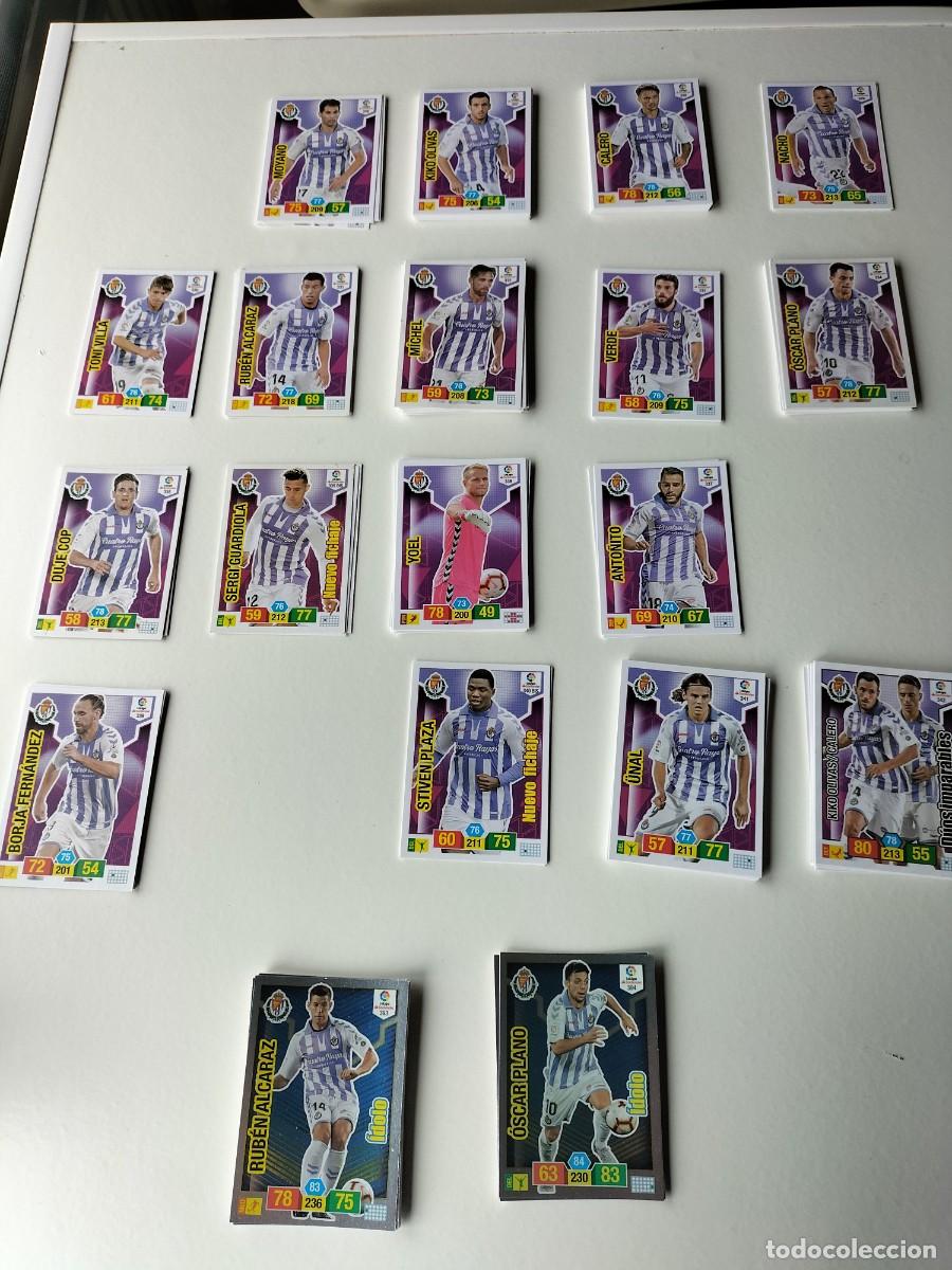 Football Stickers: Lote 19 cromos Adrenalyn 2018-2019 18-19 Real Valladolid ( diferentes incluye especiales